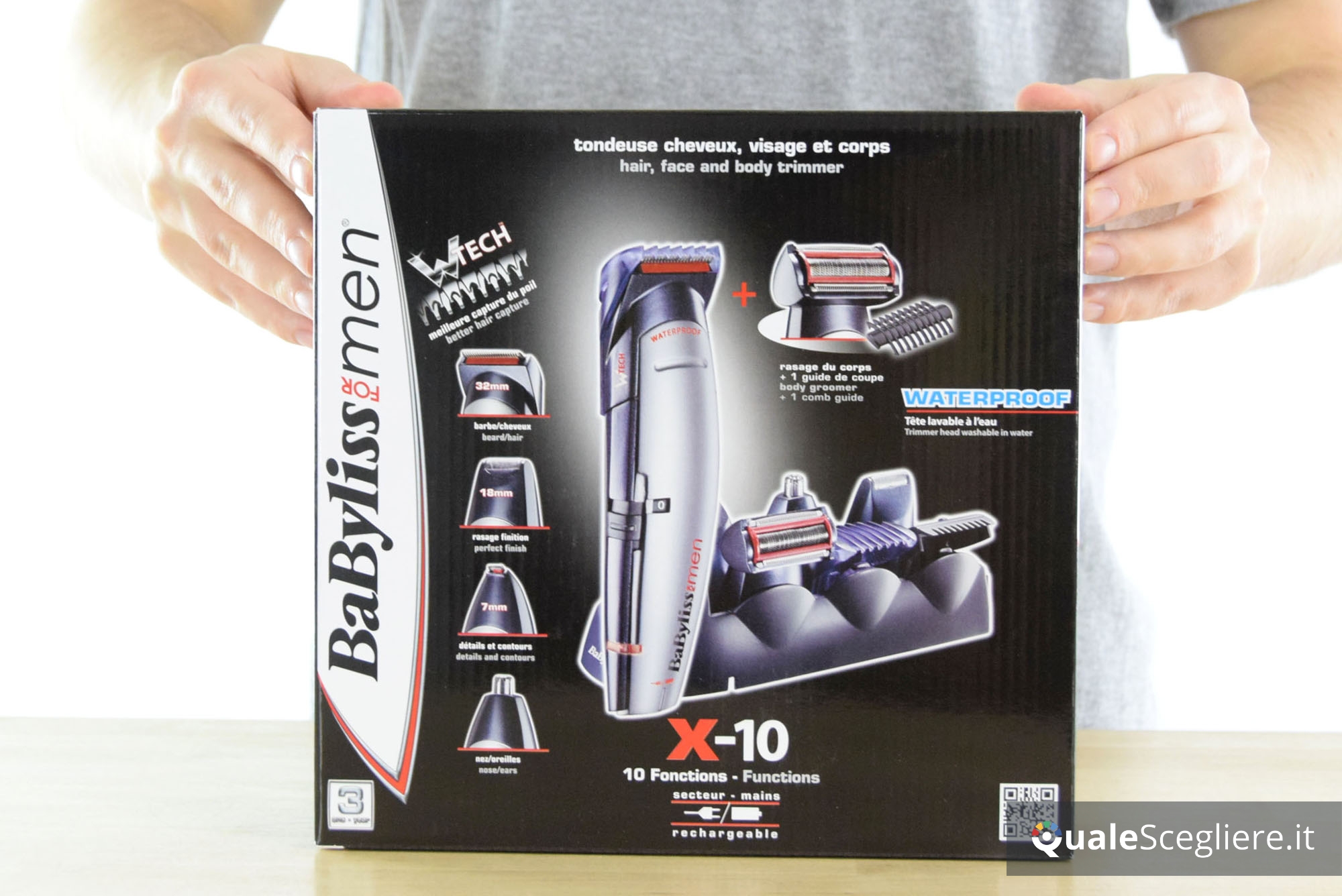 BaByliss For Men E837E X-10 Kit